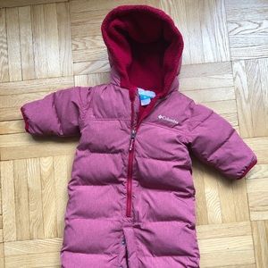 Columbia winter convertible onesie